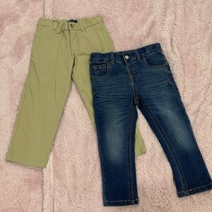 Polo by Ralph Lauren Kids' Denim and Tan Jeans Set